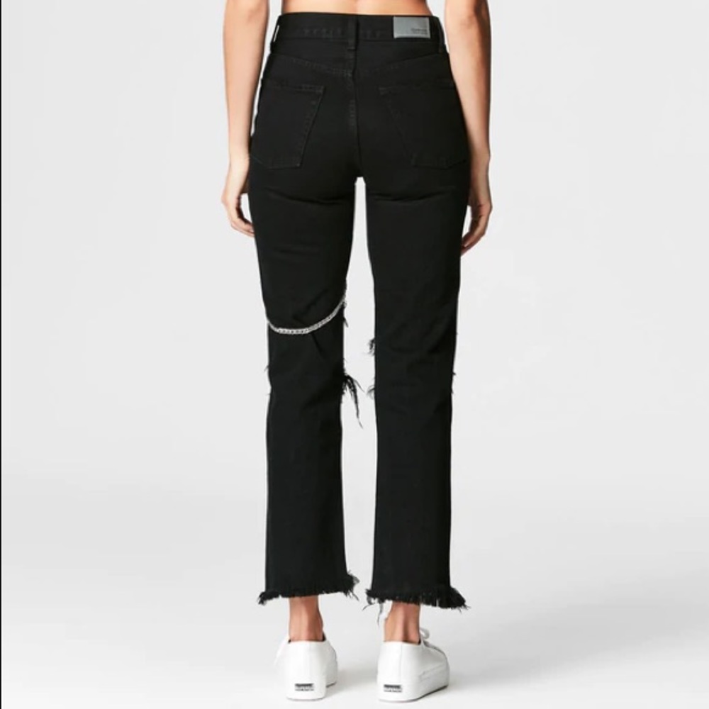LF CARMAR Emilia Black Ripped Jeans - Picture 2 of 6